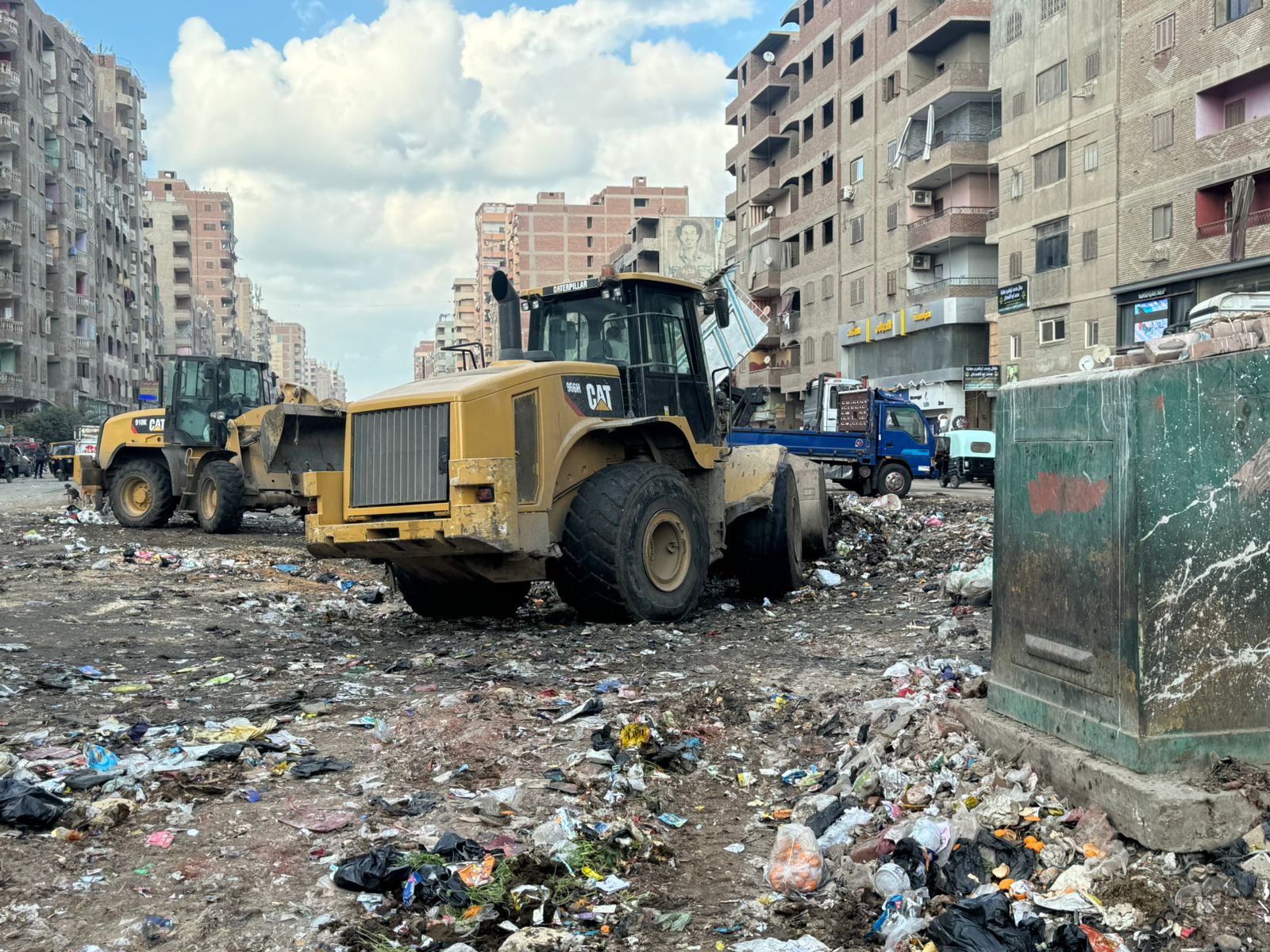 الجولة التفقدية للمحافظ بالخصوص وشبرا الخيمة (6)